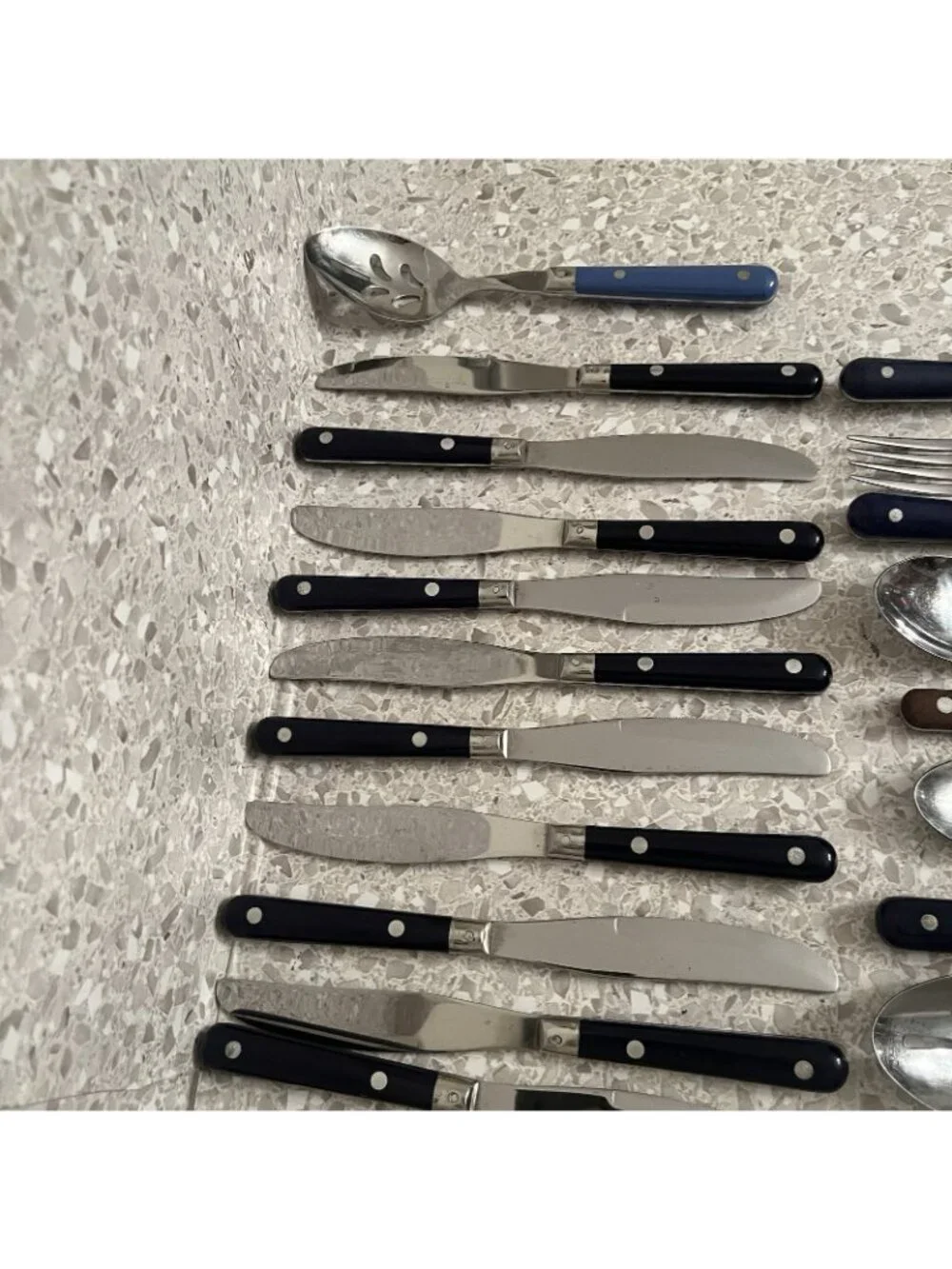 WF Washington Forge & Other Brands Stainless Riveted Flatware Mixed Lot 38 pc